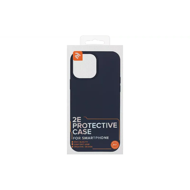 Ügy 2E Liquid Silicone, Dark Blue (2E-IPH-13PRM-OCLS-MB)