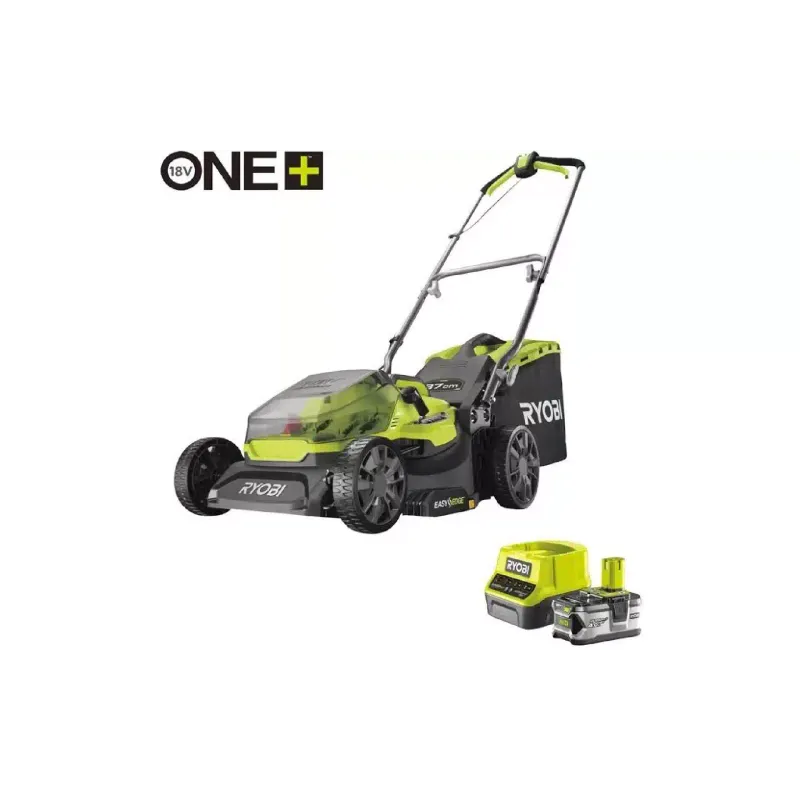 Lawn mower Ryobi ONE+ RY18LM37A-140 (5133004578), 45 l, 37 cm