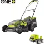 Газонокосарка Ryobi ONE+ RY18LM37A-140 (5133004578), акумуляторна, 45 л, 37 см