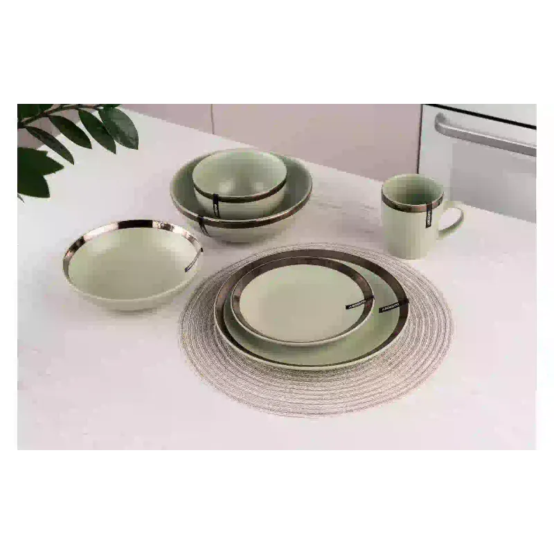 Чиния за супа Ardesto Liguria, Green (AR2920LGC)