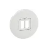 Prednja plošča vtičnice Legrand, White (068256)