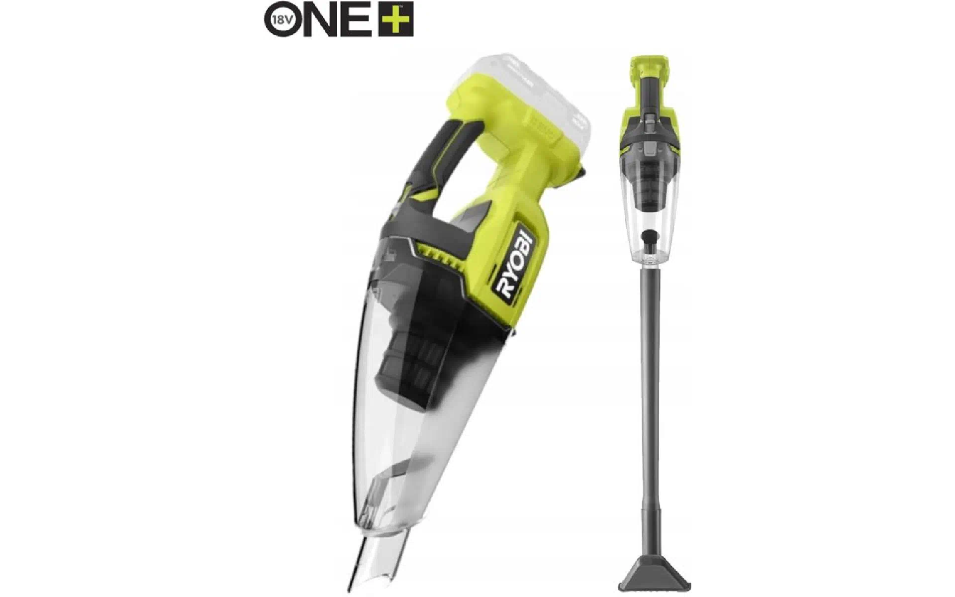 Aspirador de pó Ryobi ONE+ RHV18F-0 (5133005656) Aspirador de pó Ryobi ONE+ RHV18F-0 (5133005656)