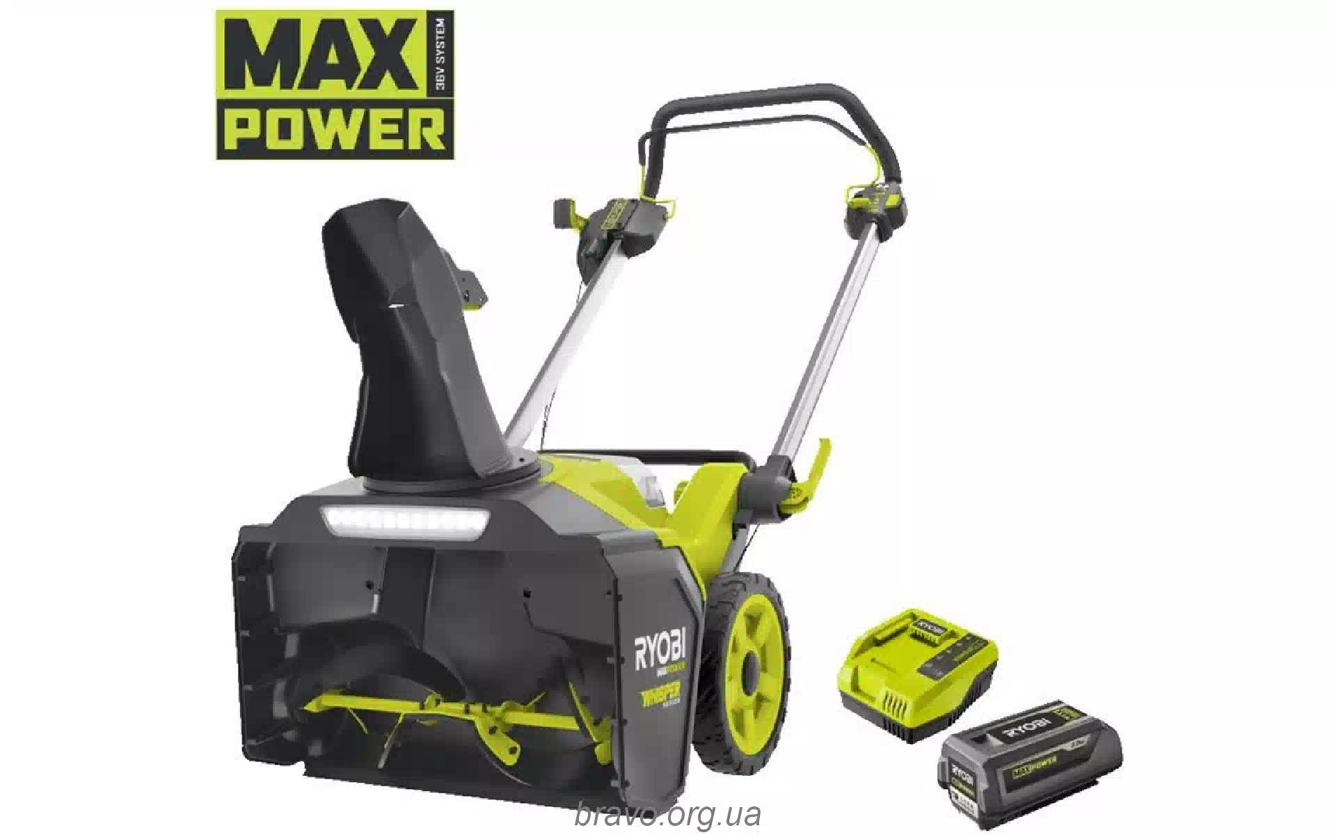 آلة إزالة الثلج Ryobi Max Power RY36STX53A-150 (5133005723) آلة إزالة الثلج Ryobi Max Power RY36STX53A-150 (5133005723)
