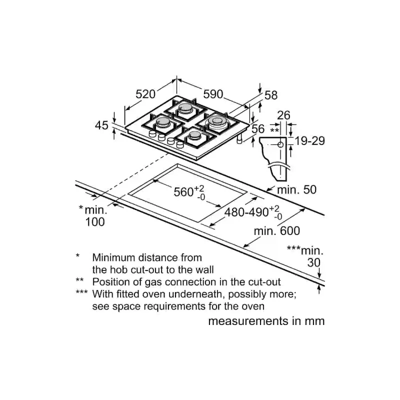 Kochfeld Bosch, Black (PNP6B6O92R)