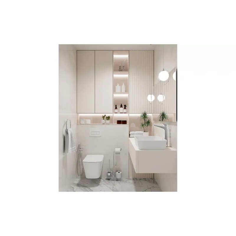 Gumb za splakovanje Deante, White (CST_A51P)