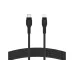 Kabel za polnjenje in sinhronizacijo Belkin USB-C - Lightning, Black (CAA011BT1MBK)