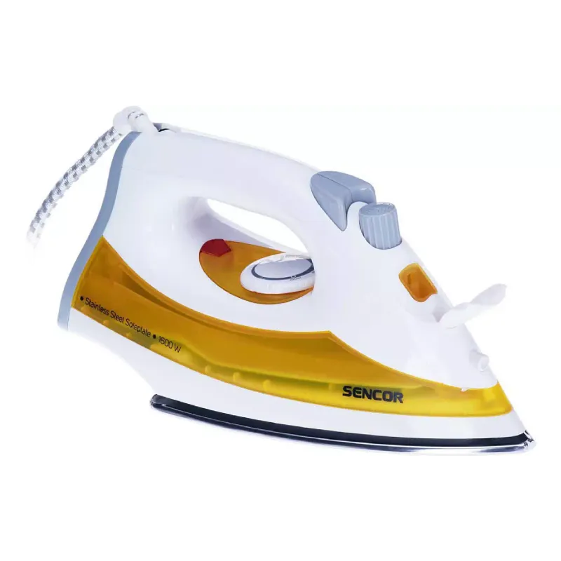 Праска Sencor (SSI2028YL), 200 мл, 1600 Вт, White/Yellow