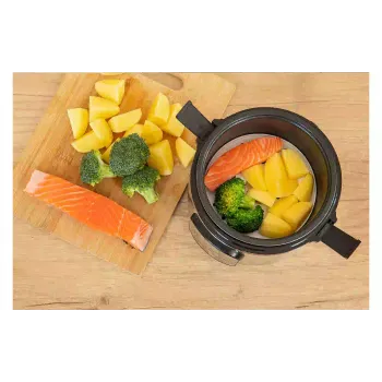 Panela elétrica de arroz Sencor, Grey/Black (SRM0650SS)