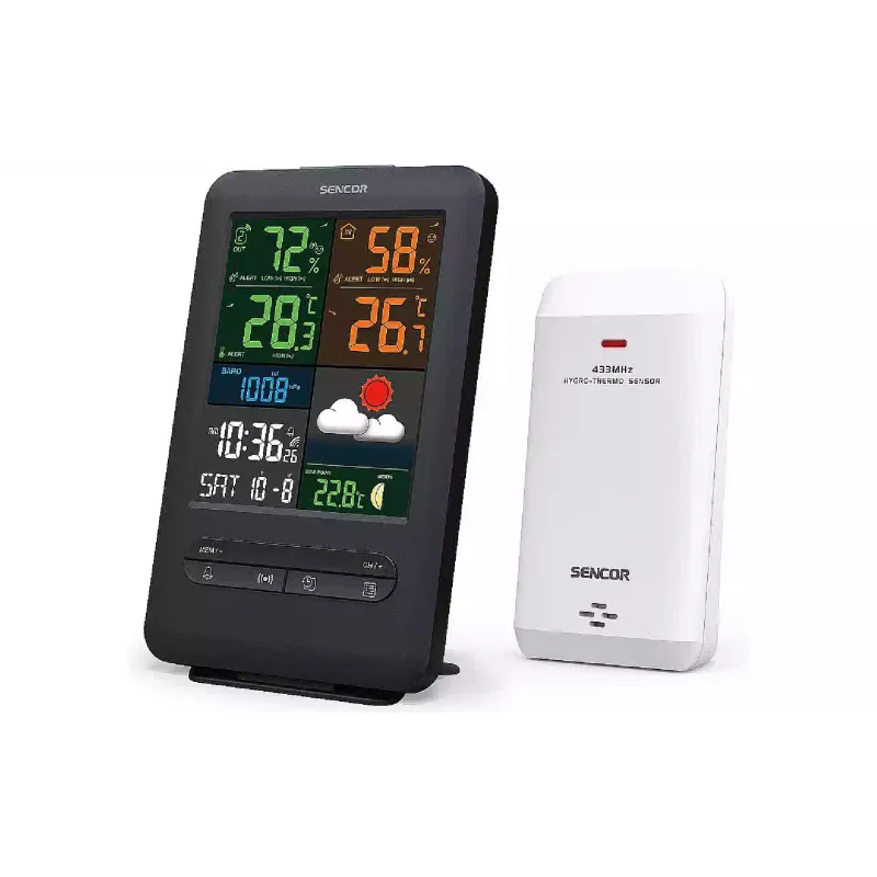 Estação meteorológica Sencor, Black (SWS7300)