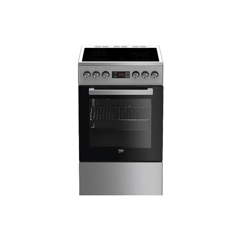 Плита склокерамічна Beko (FSM57300GX), Stainless steel