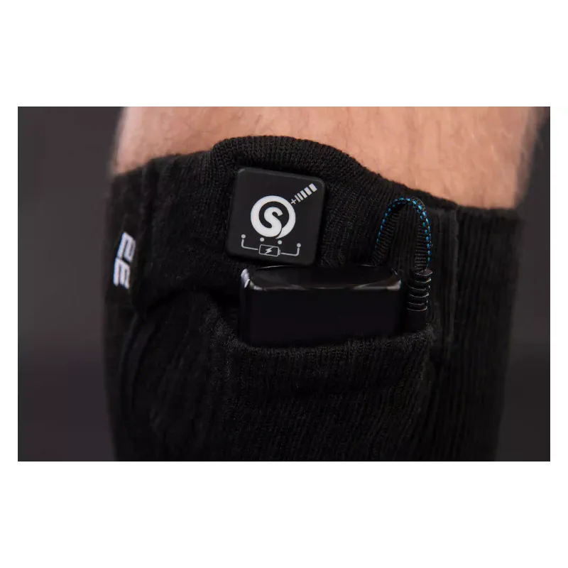 Magas fűtött zokni 2E Plus, Black (2E-HSRCPXL-BK)