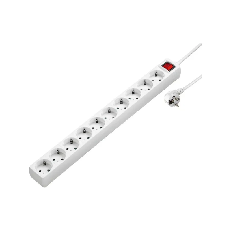 10-fach Steckdosenleiste Hama, White (00137234)