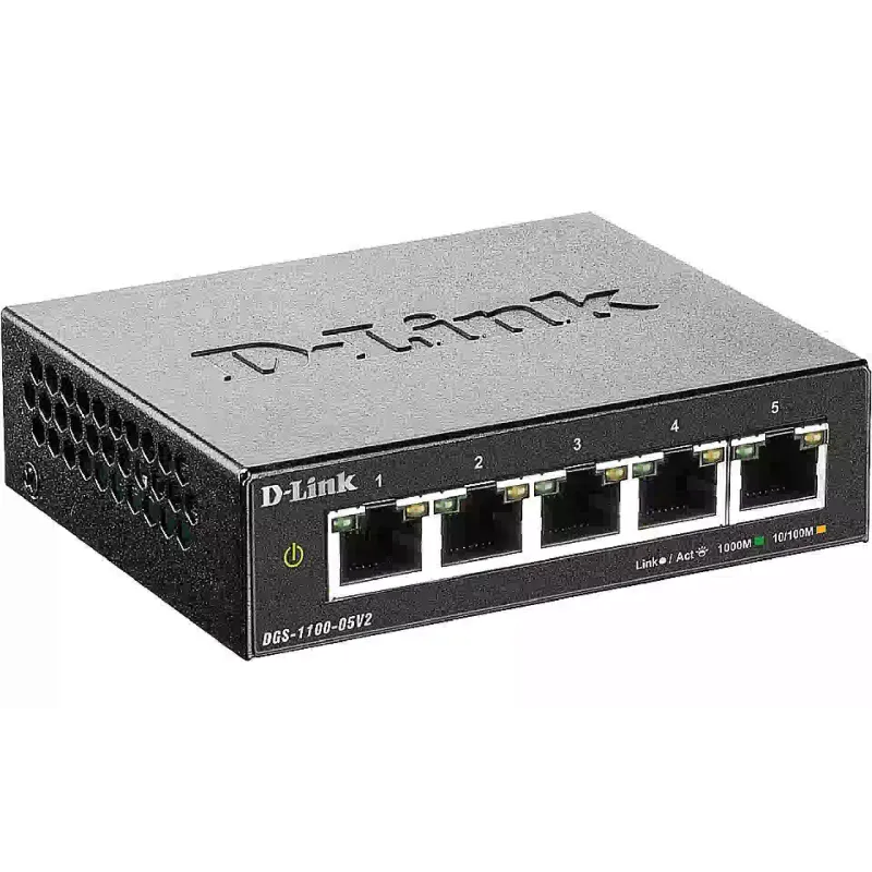 Превключвател D-Link (DGS-1100-05V2)