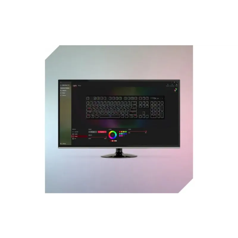 Mehanska tipkovnica HyperX Alloy Origins Origins PBT, Black (639N3AA)