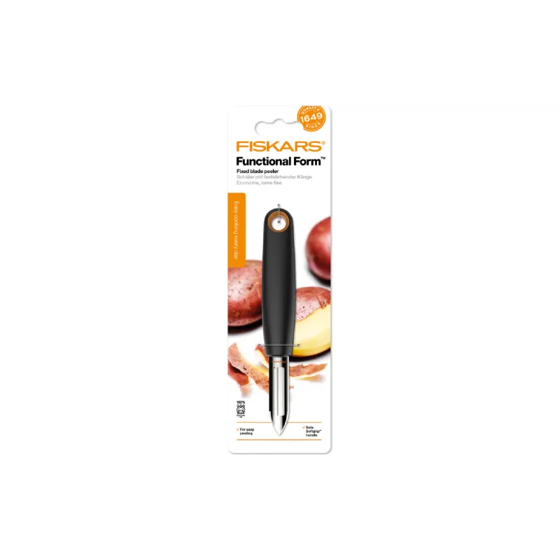 Белачка за зеленчуци Fiskars Functional Form, Black (1014418)