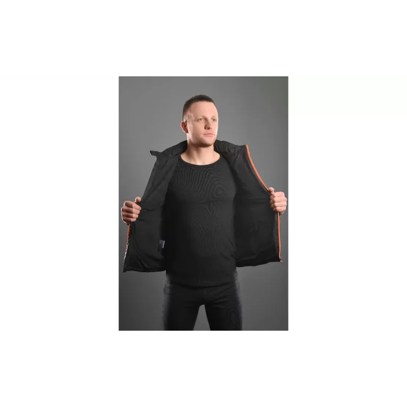 Отопляема жилетка с качулка 2E, Black (2E-HVHPPL-BK)
