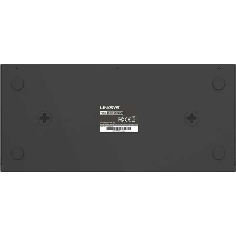 Διακόπτης Linksys LGS116P (LGS116P-EU)