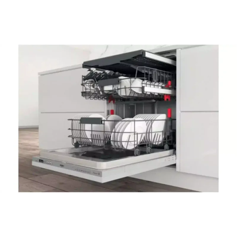 Built-in dishwasher Whirlpool (WIC3C33PFE), White