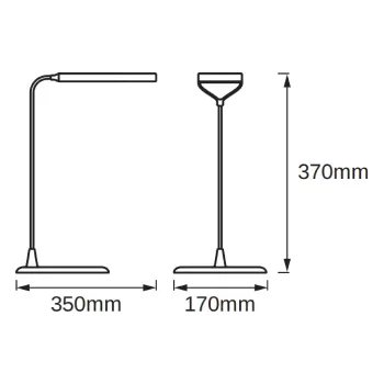 Namizna svetilka Osram, Gray (4058075472754)