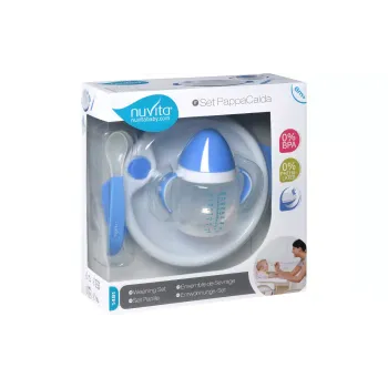Komplet za hranjenje Nuvita, Light Blue (NV1491Blue)