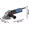 آلة طحن Bosch GWS 14-125 S (0.601.7D0.100)