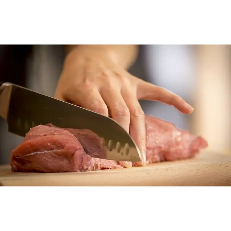 Cuchillo santoku Tefal Ice Force, Black (K2320614)