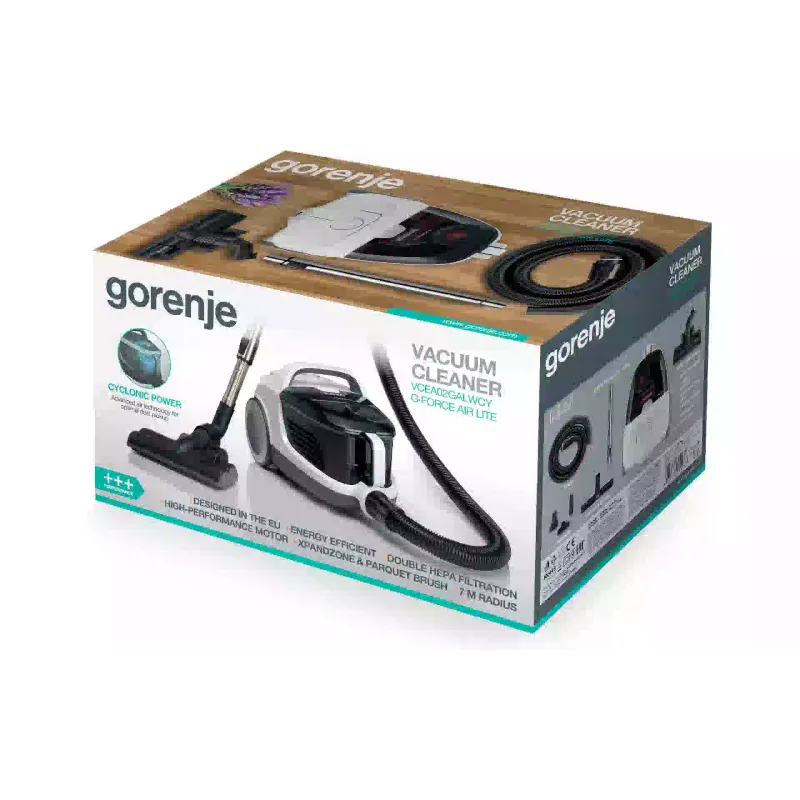 Прахосмукачка Gorenje, White (VCEA02GALWCY)