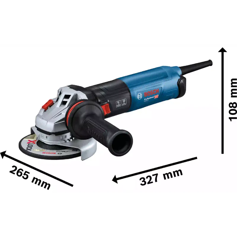 Máquina de molienda Bosch GWS 17-125 S (0.601.7D0.300)