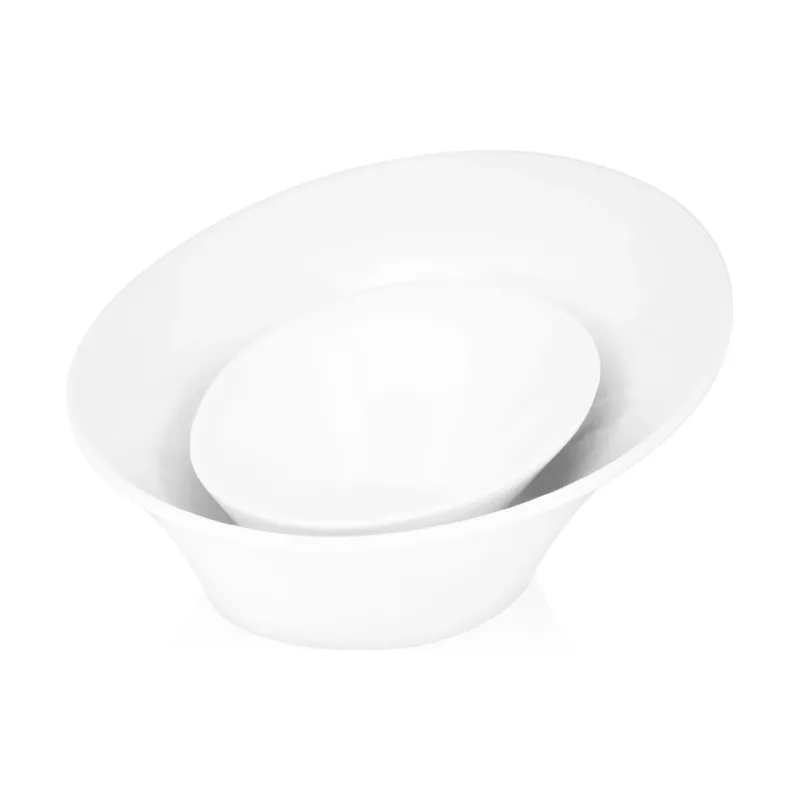 Salad bowl Ardesto, White (AR3733)