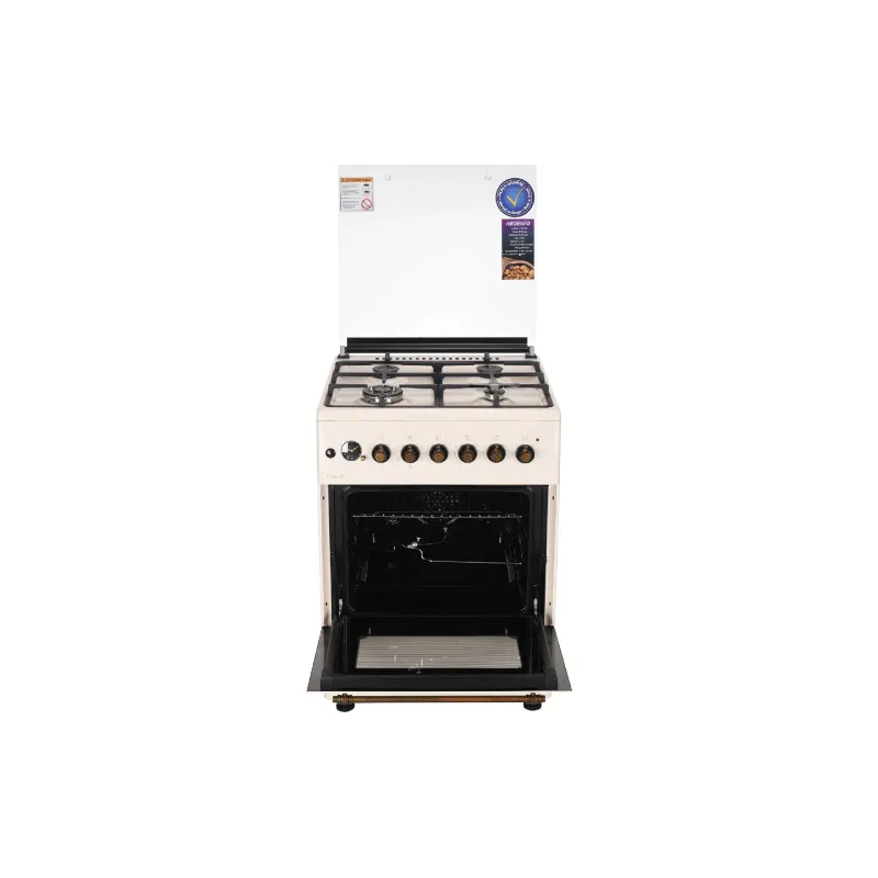 Плита комбінована Ardesto Line-R (FSCF-C606BG), 53 л, Beige