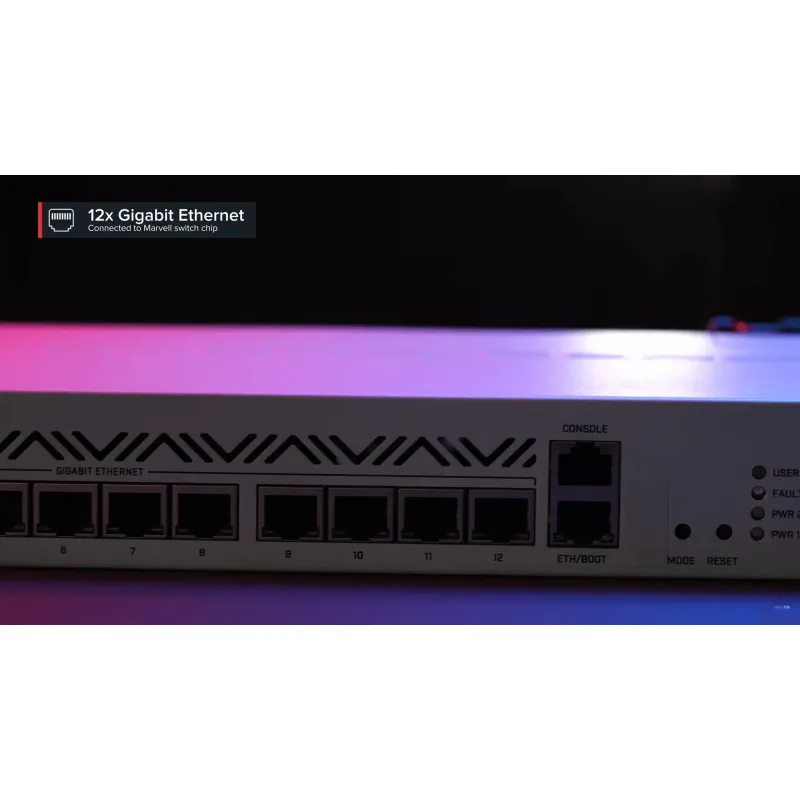 Router MikroTiK (CCR2116-12G-4S+)