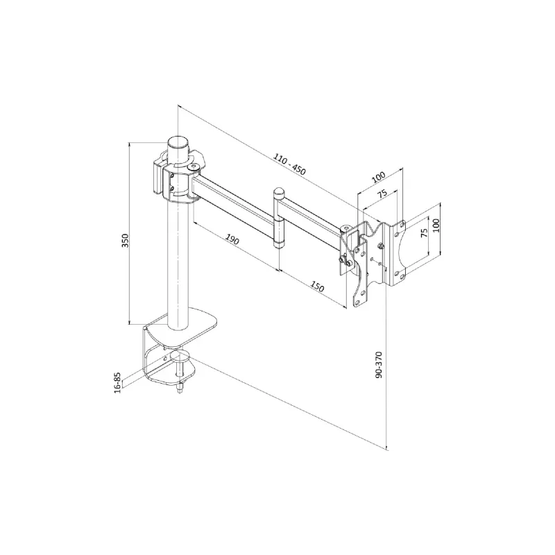 Βάση στήριξης για οθόνη KSL (DM31T)