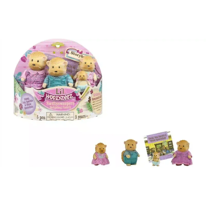 Αγαλμάτιο Li`l Woodzeez The Hedgehog Family (6002M)
