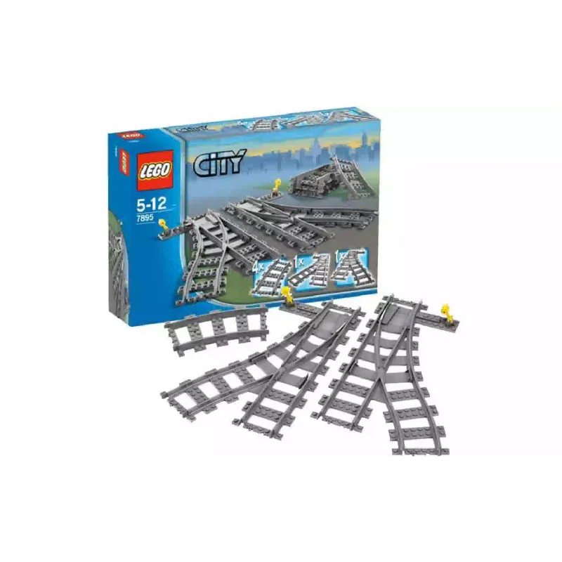Construtor LEGO City Trains Switch Tracks (60238)