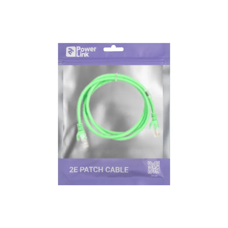 Patchkabel 2E, Green (2E-PC5ECOP-120GRN)