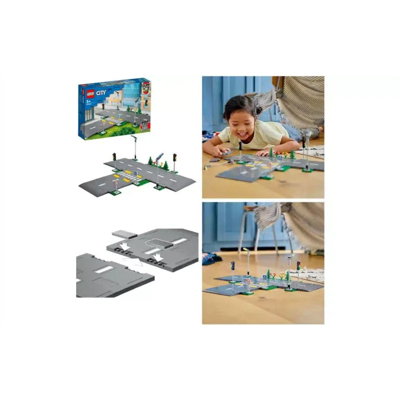 Construtor LEGO City Road Plates (60304)