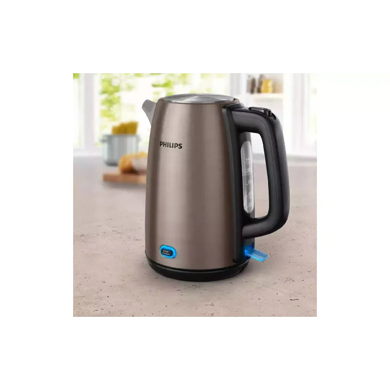 Chaleira elétrica Philips, Black/Copper (HD9355/92)