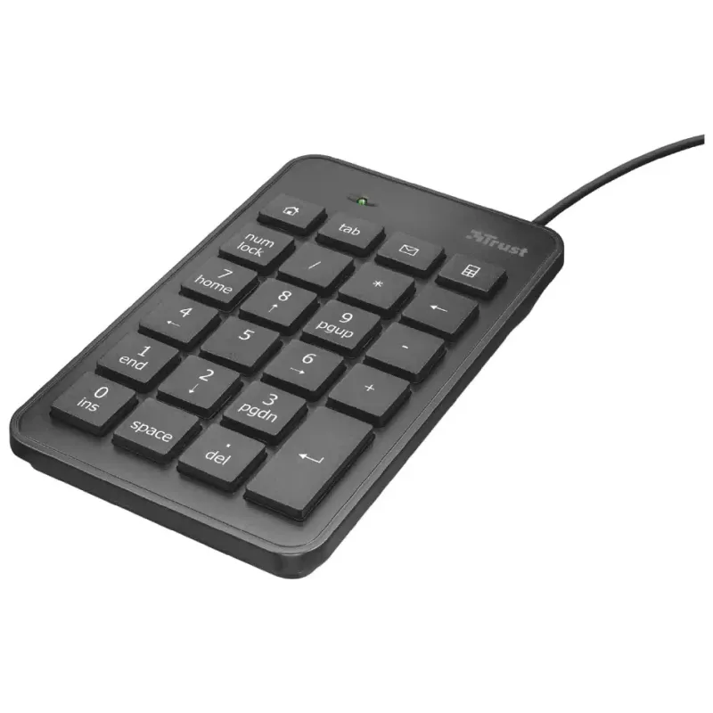 Teclado de membrana Trust, Black (22221_TRUST)