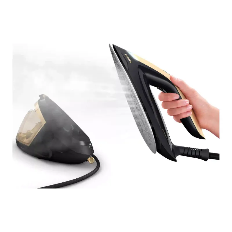 Gőzölős vasaló Philips PerfectCare 8000 Series, Black/Gold (PSG8140/80)