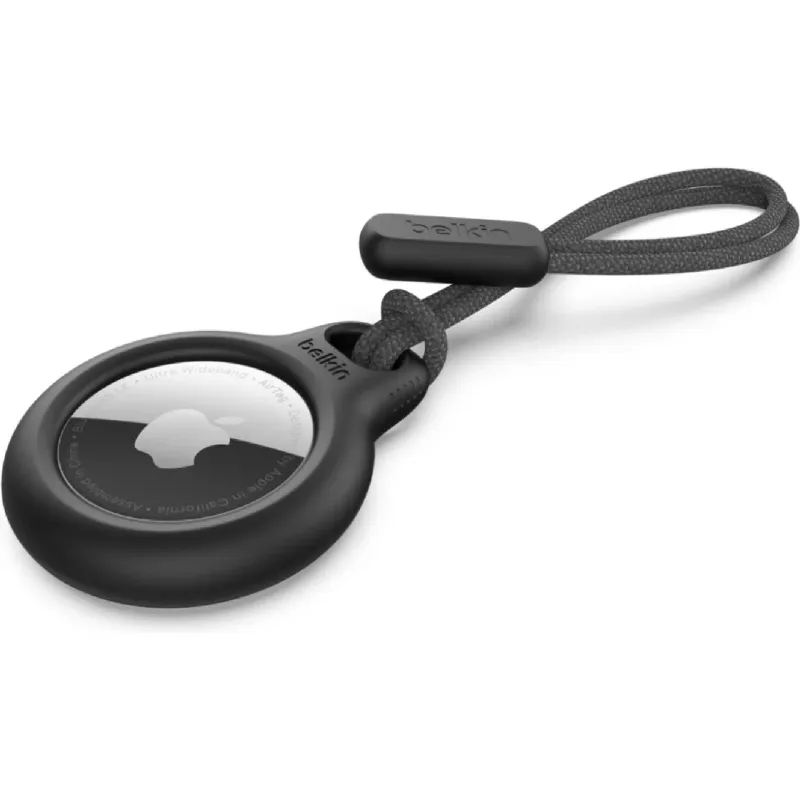 حامل Belkin Secure Holder with Strap AirTag, Black (F8W974BTBLK)