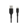 Кабель для зарядки та синхронізації Belkin USB-A - Lightning (CAA002BT1MBK), 1 м, Black