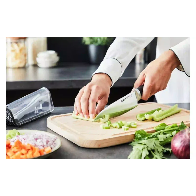 Kitchen knife Tefal Eversharp, Black (K2569004)