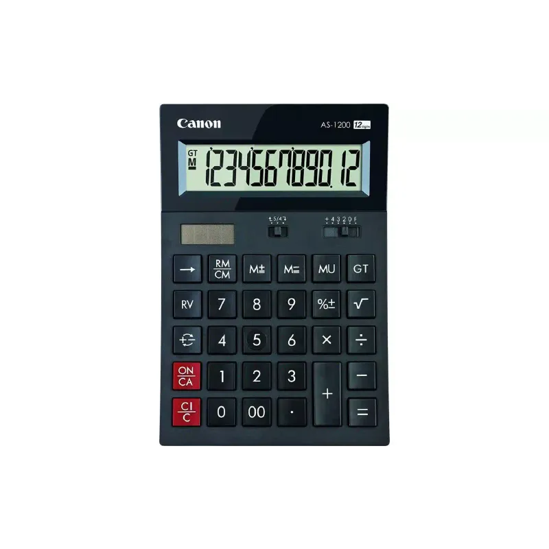 Kalkulator Canon AS-1200, Grey (4599B001)