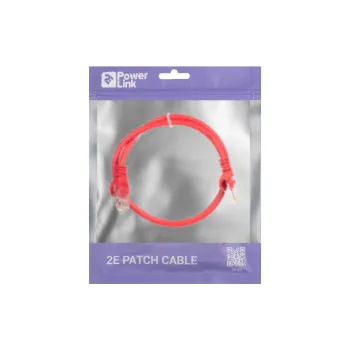 Patch kábel 2E, Red (2E-PC5ECOP-150RD)
