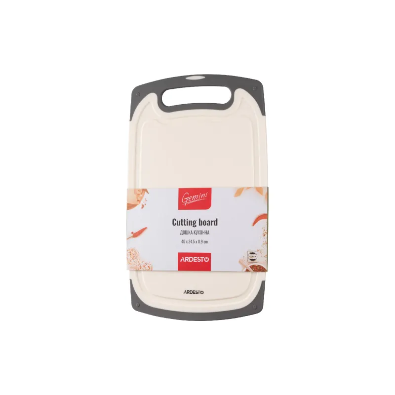 Cutting board Ardesto Gemini, White (AR1441BG)