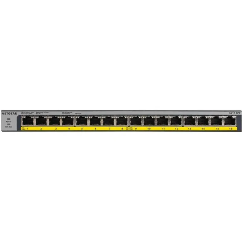 Превключвател Netgear GS116PP (GS116PP-100EUS)