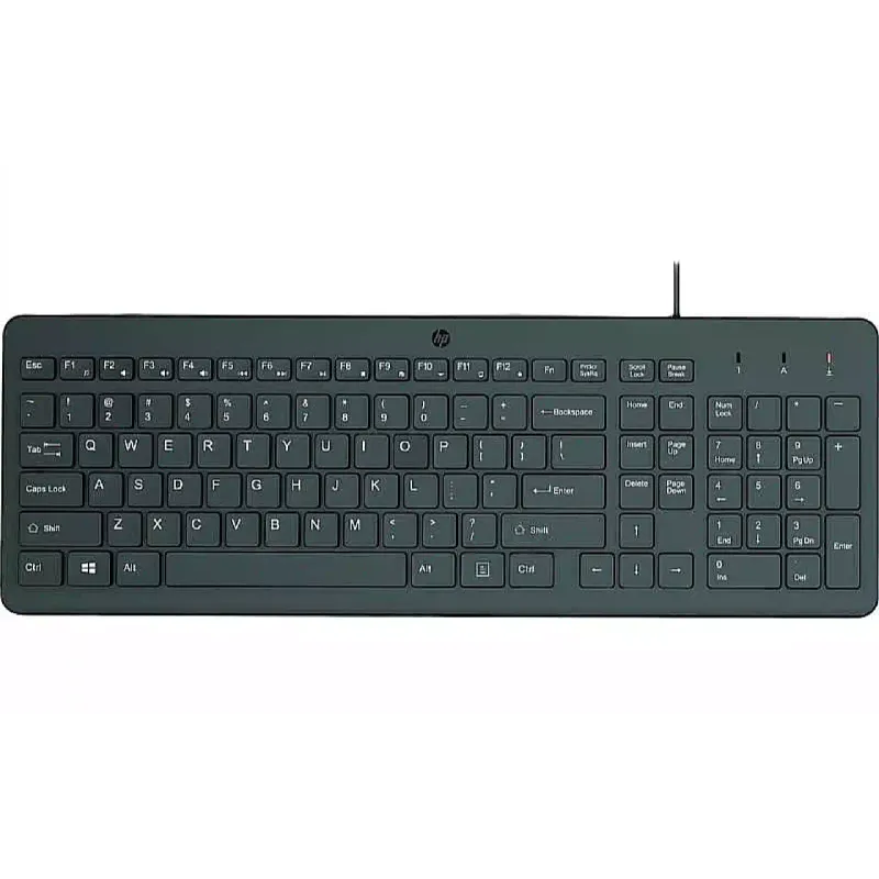 Πληκτρολόγιο μεμβράνης HP, Black (664R5AA)