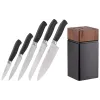 Set of knives Ardesto Black Mars, Black (AR2020SW)