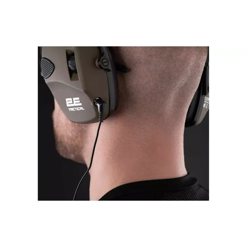 Fones de ouvido táticos 2E Pulse Pro, Army Green (2E-TPE026ARGN)