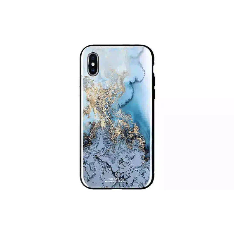 Apple iPhone XS Max Hülle WK Marble wave WPC-061 (681920360384)